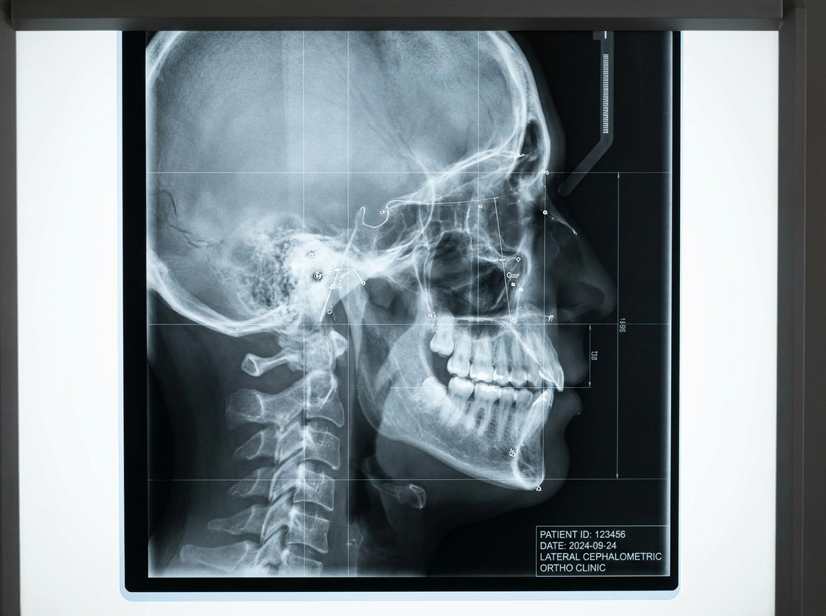 imagen rx lateral de craneo