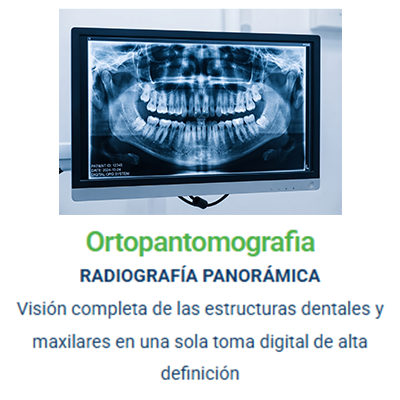 imagen de panoramica dental